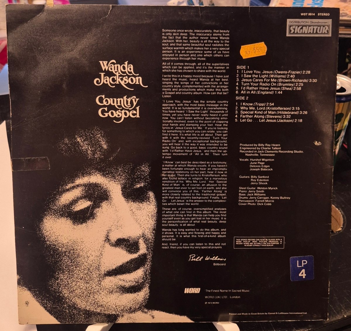 Wanda Jackson - Country Gospel - BØR BØRSONS BRUKTHANDEL