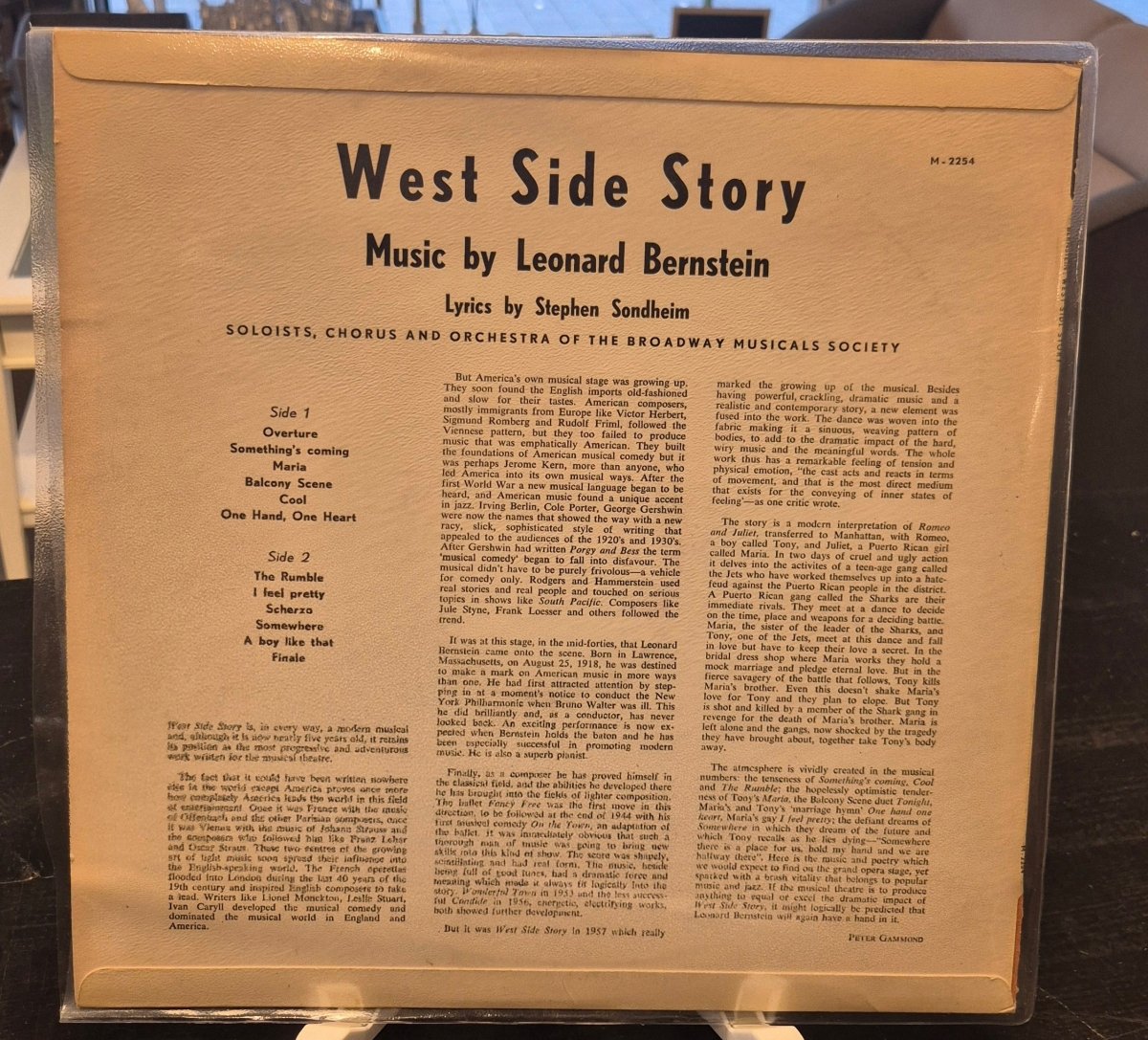 West Side Story – Broadway Musical Society - BØR BØRSONS BRUKTHANDEL