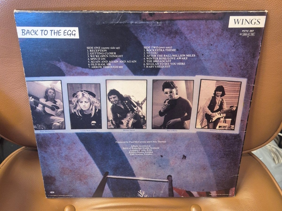 Wings - Back to the Egg (LP, 1979) - BØR BØRSONS BRUKTHANDEL