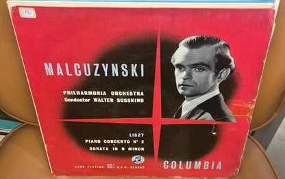 Witold Małcużyński - Liszt: Piano Concerto No. 2 / Sonata in B Minor (Vinyl) - BØR BØRSONS BRUKTHANDEL