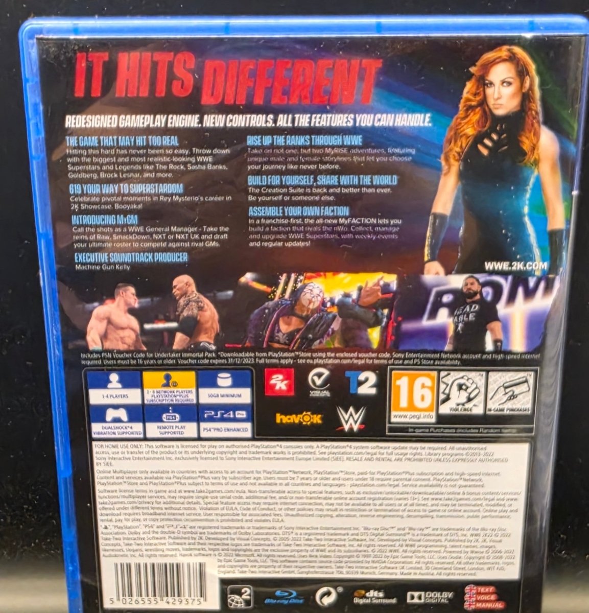 WWE 2K22 (PS4) - BØR BØRSONS BRUKTHANDEL
