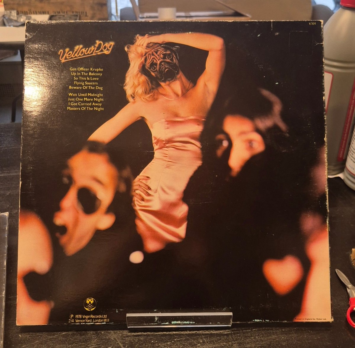 Yellow Dog – Beware of the Dog - BØR BØRSONS BRUKTHANDEL