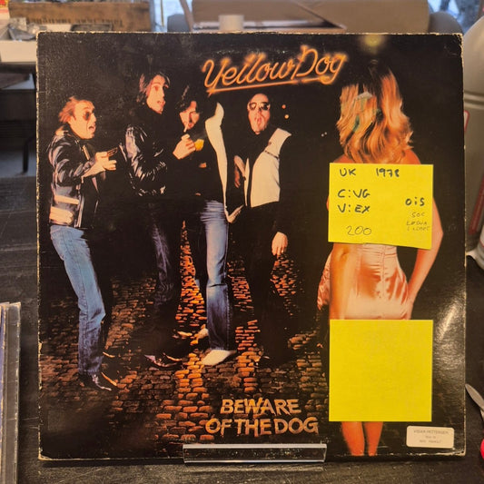 Yellow Dog – Beware of the Dog - BØR BØRSONS BRUKTHANDEL