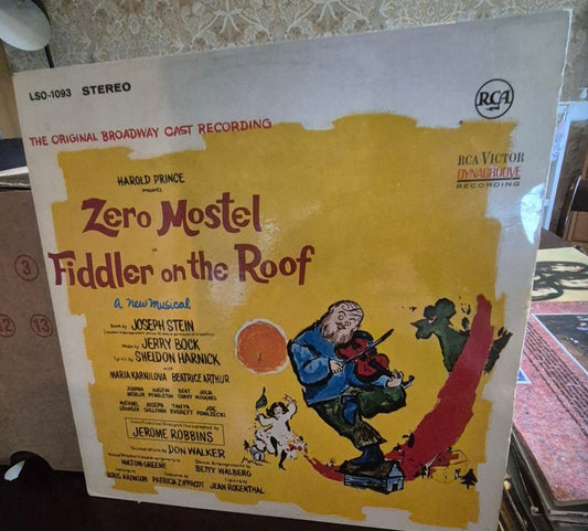 Zero Mostel - Fiddler on the roof - BØR BØRSONS BRUKTHANDEL
